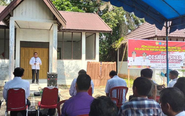 Pencanangan Desa Bersinar Sejalan dengan Visi Kabupaten Gunung Mas