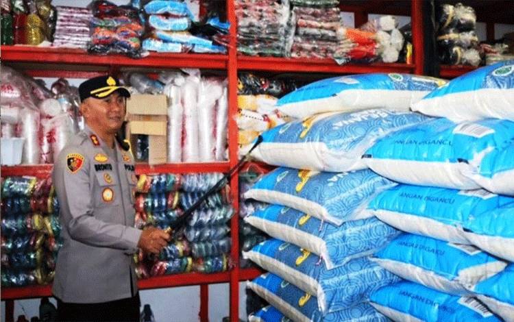 Kapolres Lamandau: Jangan Timbun Sembako