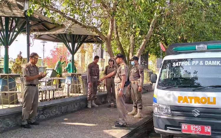 Satpol PP dan Damkar Kapuas Lakukan Pemetaan Daerah Rawan Gangguan Trantibum