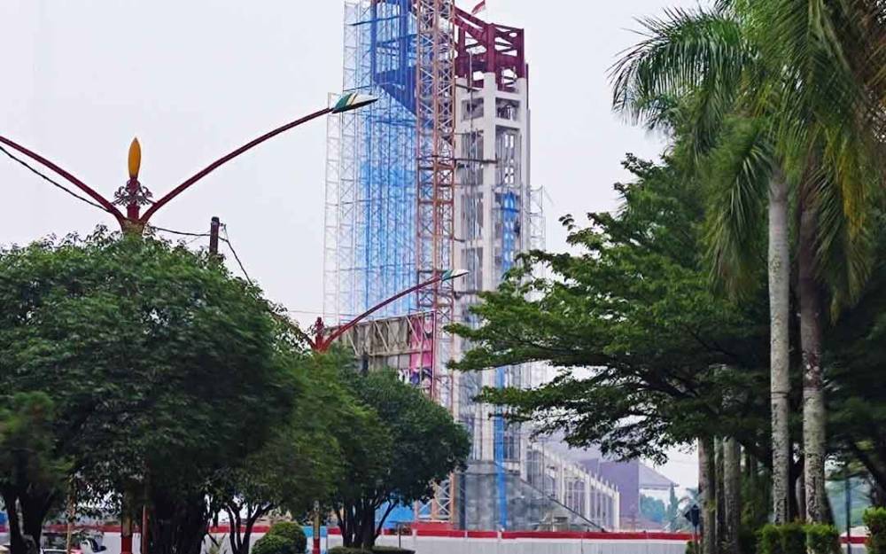 Dinas PUPR Kalteng Optimistis Bundaran Besar Palangka Raya Rampung Desember 2023