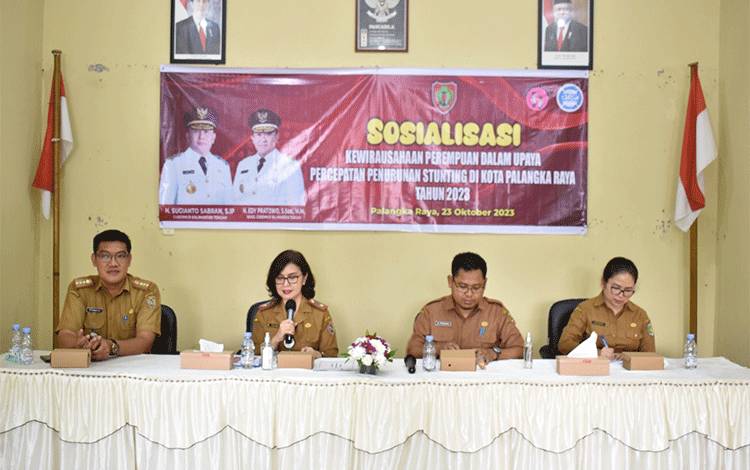 Dinas P3APPKB Kalteng Berdayakan Masyarakat Tekan Stunting