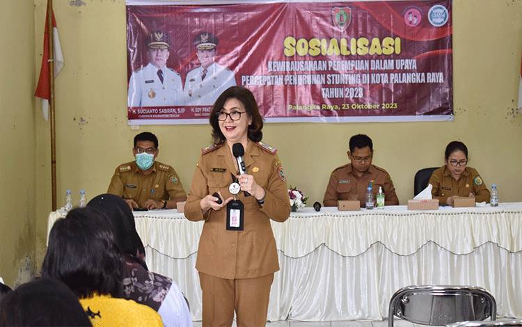 Isi Sosialisasi, Linae Victoria Aden Ingatkan Peran 1000 Hari Pertama Kehidupan