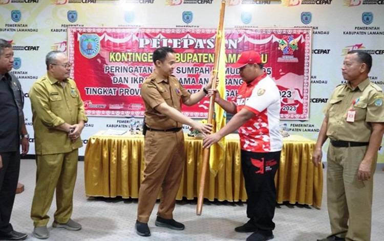 Pemkab Lamandau Lepas 65 Orang Kontingen IBAB
