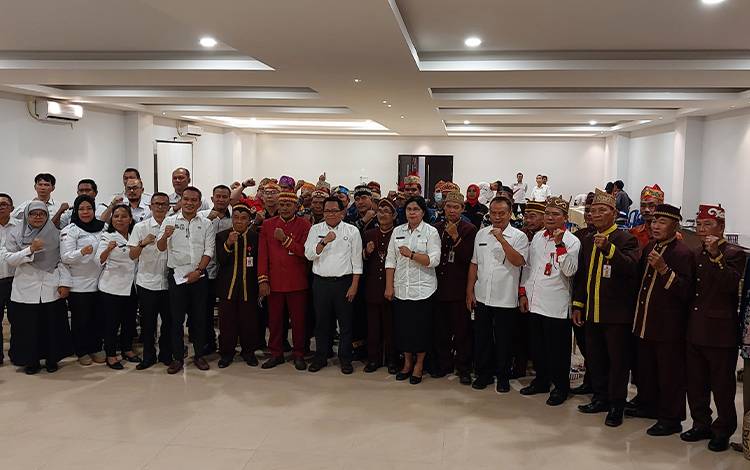 Ini Harapan Pj Bupati Kapuas dari Rakor Penguatan Lembaga Kedamangan