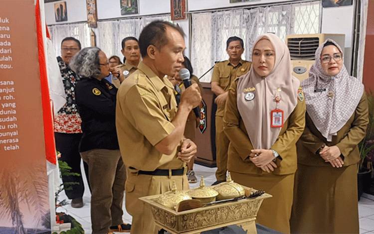 Disbudpar Kalteng Usung Tiwah dalam Pameran Temporer Budaya di Museum Balanga