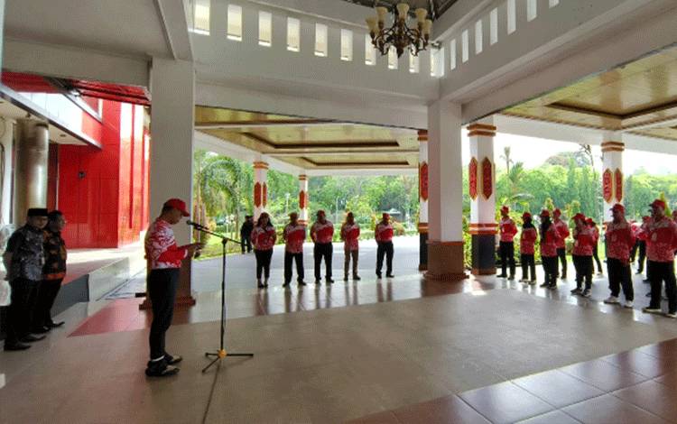 Ini Jumlah Kontingen Katingan Ikuti Rangkaian Hari Sumpah Pemuda di Kapuas