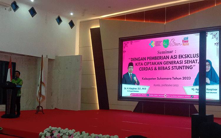 Dinkes Sukamara Gelar Seminar Pemberian Asi Eksklusif