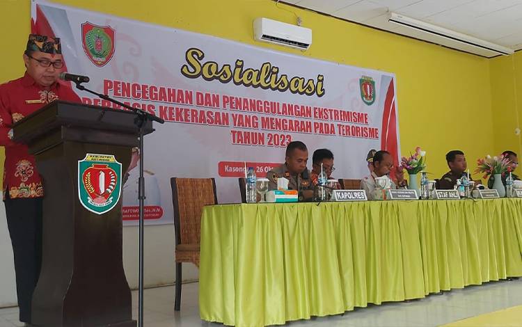 Kesbangpol Kalteng Lakukan Pencegahan Dini Terorisme  ?