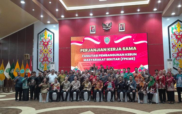 Pemprov Kalteng Apresiasi Perusahaan Sawit Lakukan Kerjasama Kemitraan