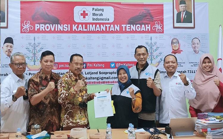 PMI Kalteng Raih Akreditasi Utama