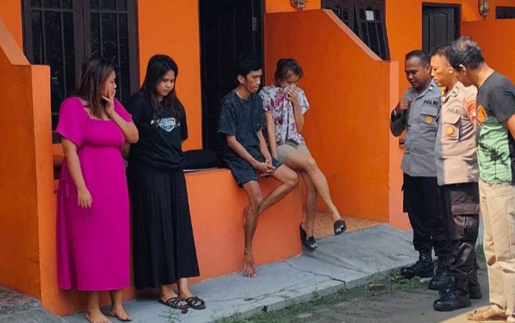 Bhabinkamtibmas Panarung Tegur Penghuni Kos Sering Buat Gaduh Malam Hari