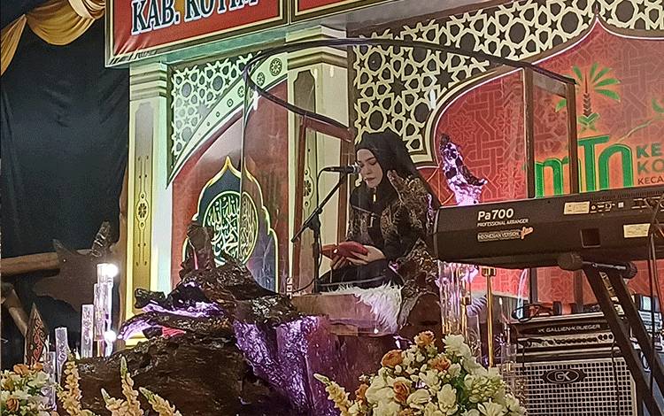 Suara Raudah Supian Noor Qoriah Internasional Getarkan MTQ ke-54 Tingkat Kabupaten di Parenggean