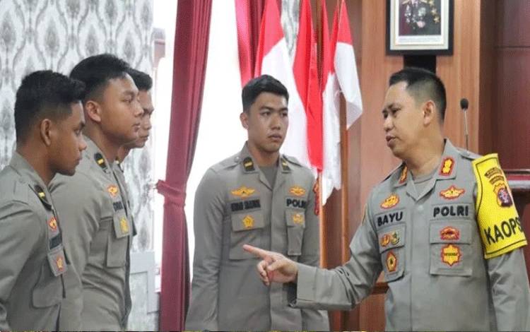 6 Perwira Remaja Orientasi di Polres Kobar