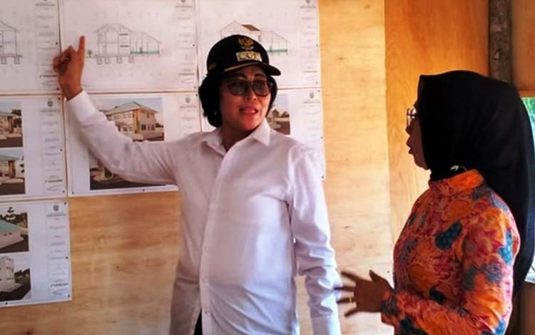 Pj Bupati Lamandau Minta Pembangunan Labkesda Tepat Waktu  ?