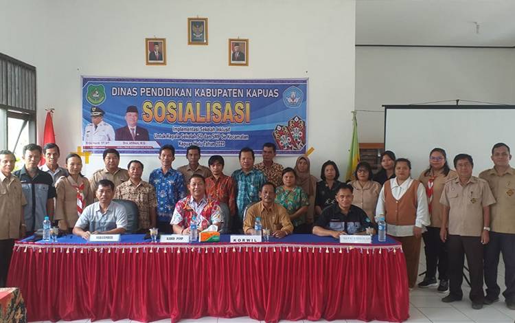 Disdik Kapuas Gencar Sosialisasi Implementasi Sekolah Inklusif untuk Pemerataan Layanan Pendidikan