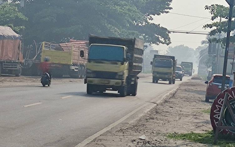 Kabut Tipis Kembali Selimuti Kota Palangka Raya