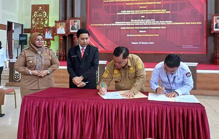 KPU Kotim Rilis LADK Pemilu 2024, Ini Rinciannya
