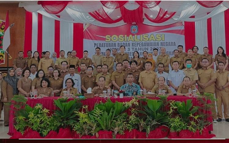 BKPSDM Murung Raya Sosialisasi Jenjang Jabatan Fungsional