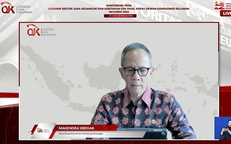 OJK Sebut Inflasi Tahunan Sejalan dengan Ekpektasi Pasar