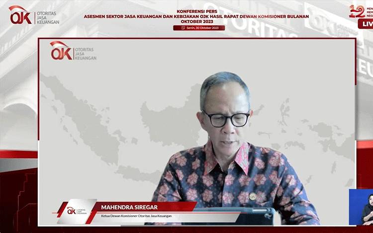 OJK Sebut Kenaikan Inflasi Bahan Makanan Perlu Dicermati