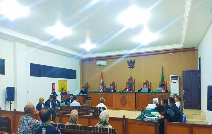 Mantan Wagub Kalteng Jadi Saksi Sidang Terdakwa Ben Brahim dan Ary Egahni