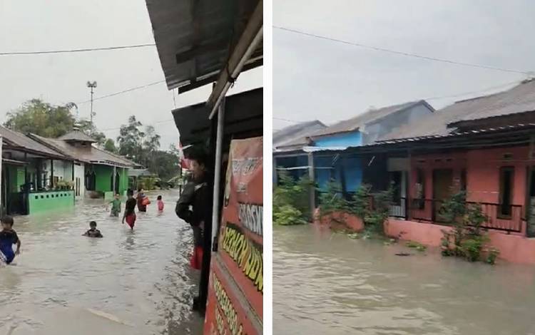 Perum Bougenville Pangkalan Bun Sempat Dilanda Banjir?