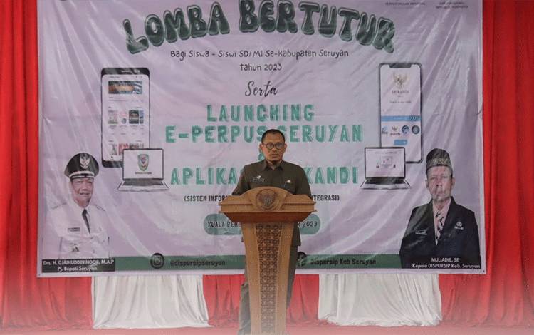 Pemkab Seruyan Dorong Kegemaran Membaca Melalui Lomba Bertutur  ?