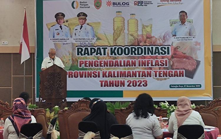 Dishanpang Kalteng Kawal Tiga Program Pangan