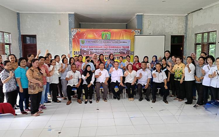 DPMDSos Barito Timur Gelar Rakor dan Bimtek untuk Kader Pengembangan Manusia