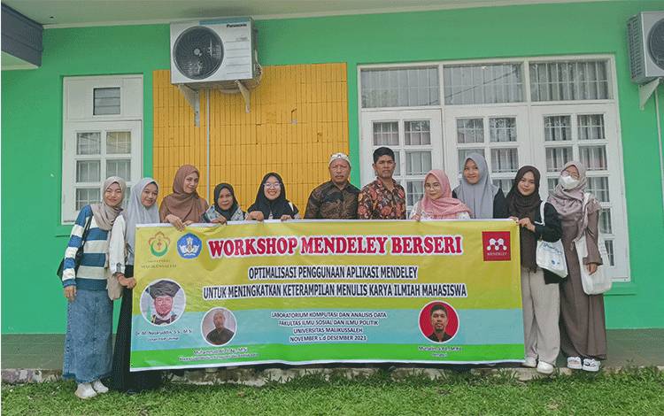Lab Komputasi dan Analisis Data FISIP Unimal Adakan Workshop Mendeley Berseri