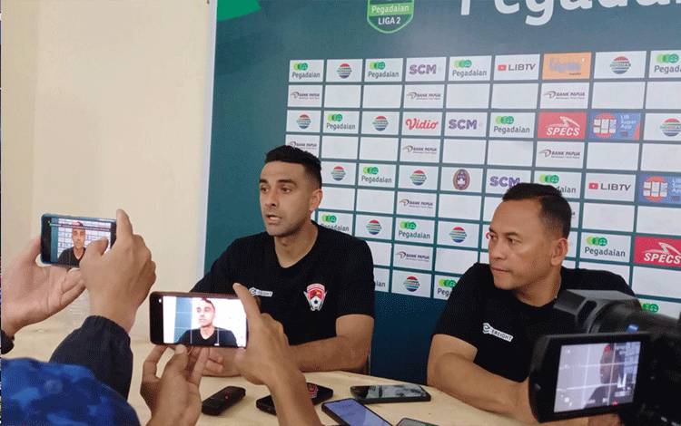 Pertandingan Liga 2 Antara Kalteng Putra dan Persipura Jayapura Berakhir Seri 2-2