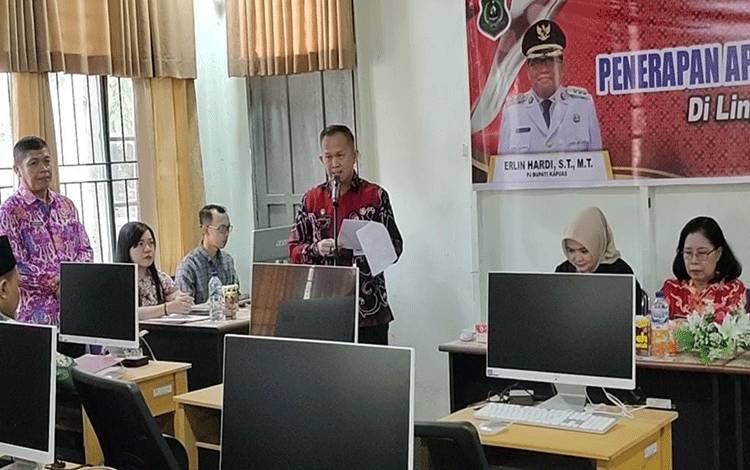 BKPSDM Kapuas Sosialisasikan Aplikasi Tambahan Penghasilan Pegawai