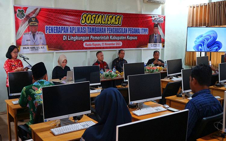 Ini Tujuan BKPSDM Kapuas Sosialisasikan Aplikasi TPP