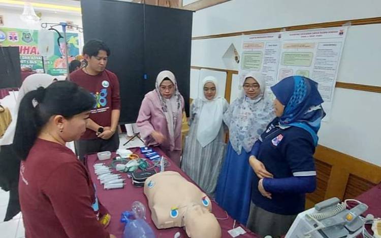RSUD Kapuas Gandeng Pro Emergency Gelar Pelatihan BLS dan ACLS