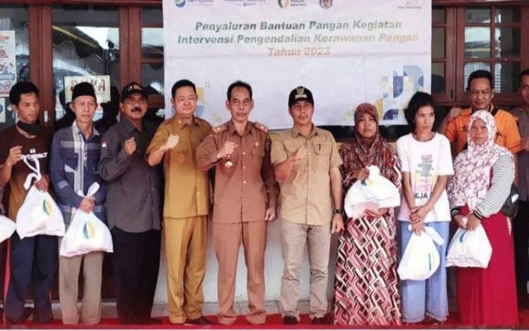 486 Rumah Tangga Sasaran Menerima Bantuan Pangan
