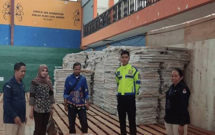 Sebagian Logistik Pemilu 2024 Sudah Diterima KPU Kapuas