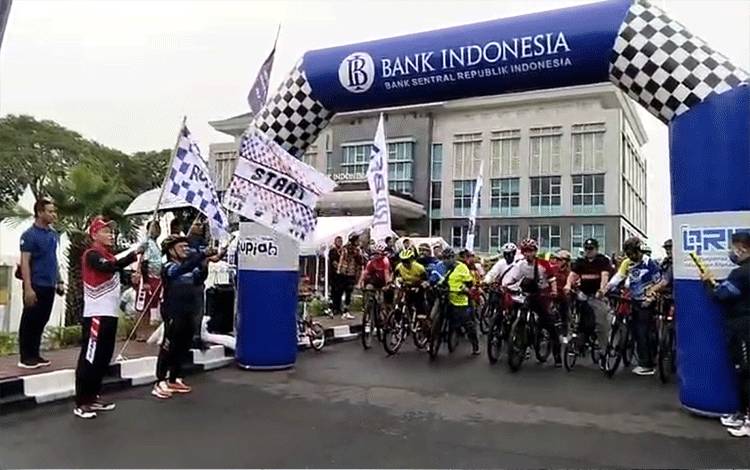 Gowes BI Kalteng Digelar sebagai Puncak Festival Betang Juara