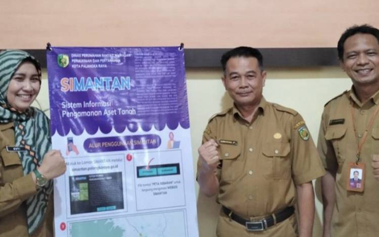 Disperkimtan Palangka Raya Luncurkan Aplikasi Si-Mantan