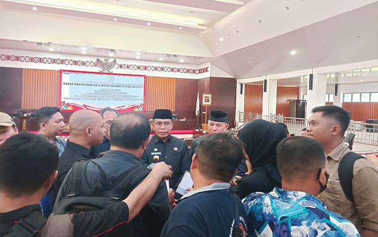 Ditanya soal Pj Sekda Murung Raya, Pj Bupati Hermon Jawab Begini