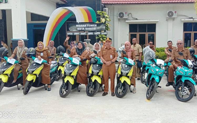 Disdik Barito Utara Serahkan 20 Unit Kendaraan Operasional untuk ini