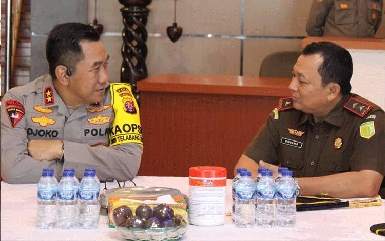 Kajati Kalteng dan Kapolda Kalteng Jalin Sinergi dalam Penegakan Hukum