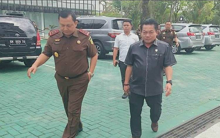 Ketua DPRD Bersilahturahmi ke Kejati Kalteng, ini yang Dilakukan