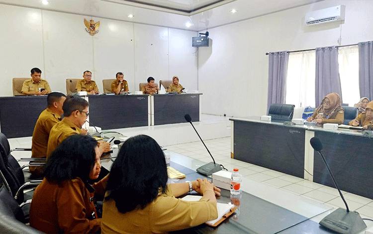 Pemkab Barito Utara Rapat Persiapan Dalam Rangka Evaluasi Pj Bupati di Kemendagri
