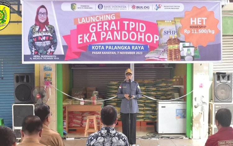 Gerai TPID Eka Pandohop Penuhi Kebutuhan Pokok Jelang Nataru