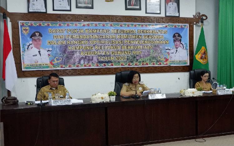 Wabup Berharap Kampung KB di Gunung Mas Bisa Mengoptimalkan Kegiatan