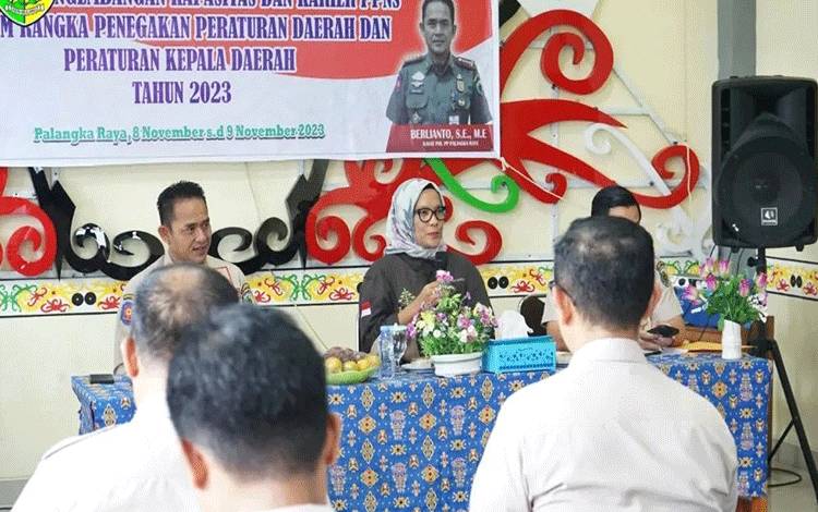 Pj Wali Kota Palangka Raya Minta PPNS Terapkan 5 Sikap Ini