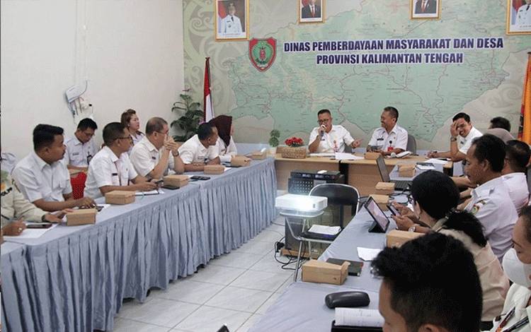 DPMD Kalteng Optimistis Masalah Tata Batas Desa Dapat Selesai Sesuai Target