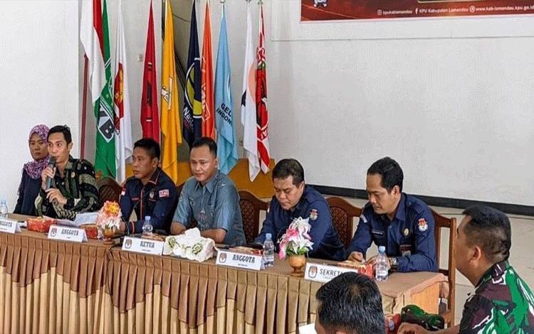KPU Lamandau Finalisasi Pencetakan Surat Suara Pemilu 2024