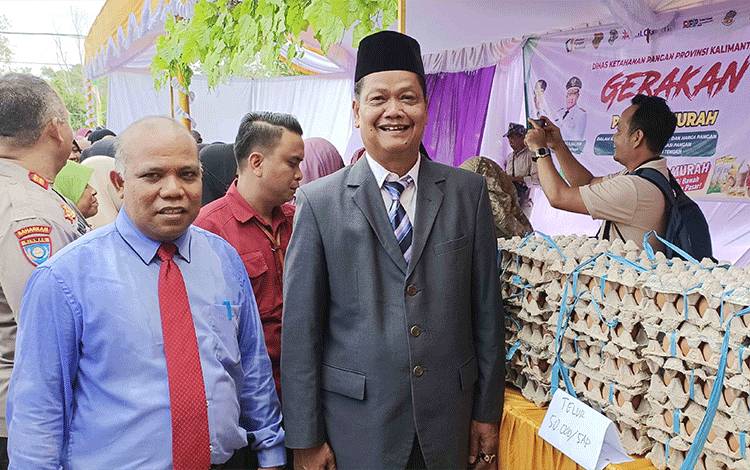 Pj Bupati Seruyan Buka Kegiatan Gerakan Pangan Murah