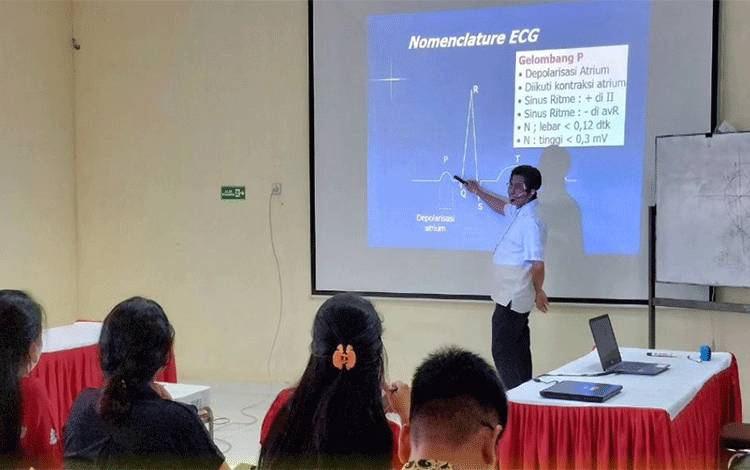 RSJ Kalawa Atei Palangka Raya Ikuti Training EKG untuk Diagnosis Penyakit Jantung